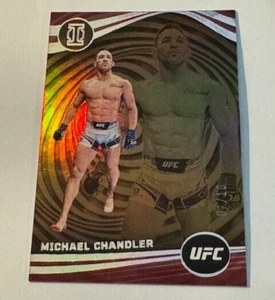 2023 UFC Panini Chronicles Michael Chandler Gold Illusions /10 - Picture 1 of 2