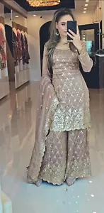 Ready To Wear Salwar Kameez für Damen indische Anzüge Kleid Bollywood pakistanisches Set - Bild 1 von 6