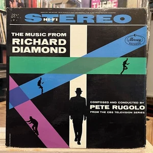 [OST]~EXC LP~RICHARD DIAMOND~Soundtrack~Pete Rugolo~[1959~MERCURY~STEREO]~ - Picture 1 of 5