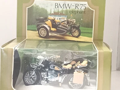 TONKA POLISTIL 10401 BMW R75 ELEPHANT SIDECAR SCALA 1/15 703008 - Immagine 1 di 4