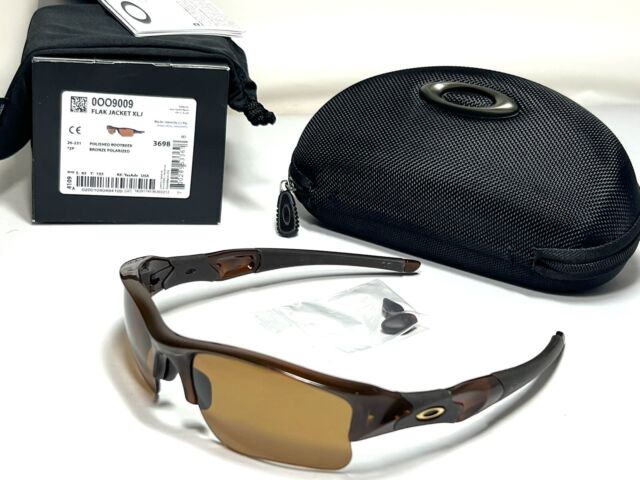 Oakley Flak Jacket XLJ Sunglasses 24-434 Matte Black/Black Iridium