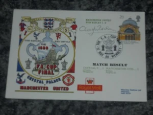 CLAYTON BLACKMORE - MANCHESTER UTD V CRISTAL PALACE - FIRMADO POR LA FDC -  - Imagen 1 de 1