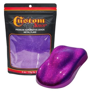 Custom Shop - Deep Purple - 4-Ounce Standard Flake .015 Micron Size - Picture 1 of 1