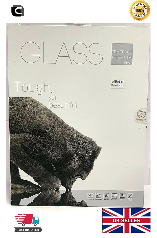 Tempered Glass for Tablet 6.5 6.8 7.0 7.5 8.0 10.0 Inch - Universal - Image 1 of 1