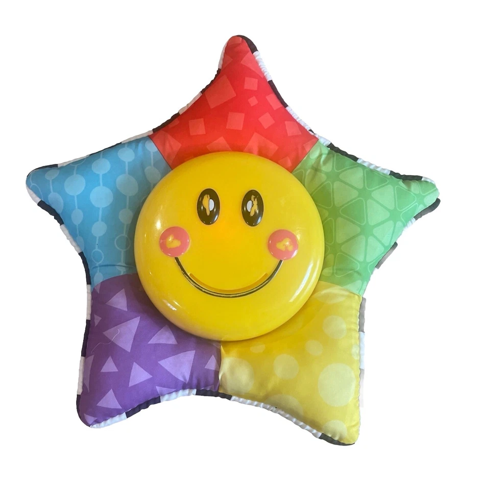 Baby Einstein Estrella Brillante Sinfonía Musical Peluche Sensorial Cuna Asiento Coche Abdomen Niños Foto 1 de 4