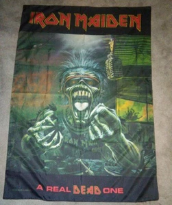 Iron Maiden Real Dead One Vintage tapestry banner - Picture 1 of 5