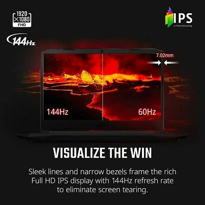 Acer Nitro AN515-55-53E5 15.6" 144Hz IPS (i5-10300H, 8G, 256G, RTX 3050) Backlit - Image 1 of 4