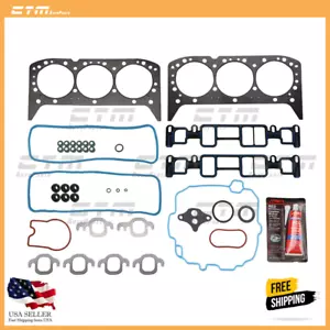Fits 96-06 Chevrolet GMC V6 4.3L Vortec OHV New Head Gasket Kit Set - Bild 1 von 8