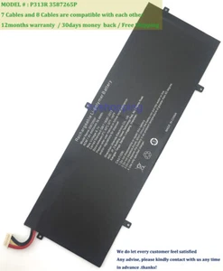 3282122-2S 3587265P akku batterie für JUMPER EZBook HW-3487265 EZBook 3 Pro LB10 - Bild 1 von 3