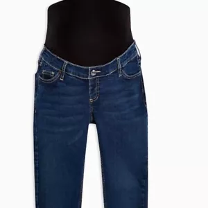 Topshop Topshop Maternity Jamie Overbump skinny Jeans UK 6 /34 eu/ S /W25 L32 - Picture 1 of 5
