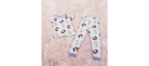 DISNEY FROZEN elsa & anna Pijama Pijama Conjunto (2T) Niñas - Imagen 1 de 4