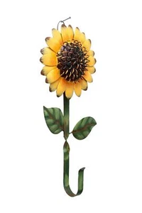New Metal Rustic Sunflower Home Hook Great Home & Kitchen Keys Towel Coats Ac... - Picture 1 of 8