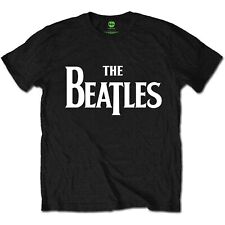 The Beatles Unisex T-Shirt: Drop T Logo (SMALL Brand New Supersoft 100% Cotton