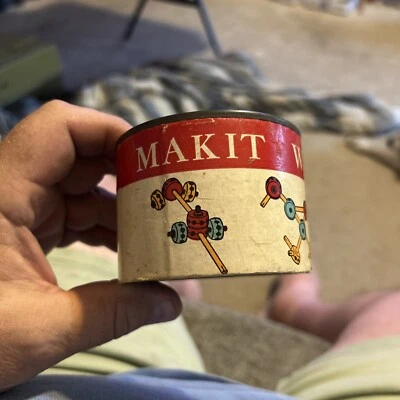 Vintage Make it Toy Wood Construction Toy Lid Only - Image 1 of 4