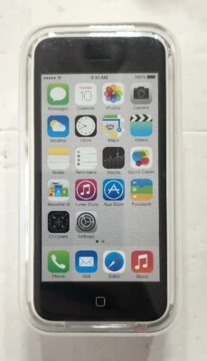 NOVO Apple iPhone 5c 16GB Branco - RARO IOS 7.0 BLOQUEADO PARA AT&T - Selado de Fábrica  - Imagem 1 de 4