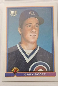 Gary Scott 1991 Bowman #535 Rookie Chicago Cubs MLB Card - Picture 1 of 2
