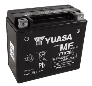 BATERIA YUASA YTX20L (FA) CAN AM OUTLANDER 400 XT 4WD - Imagen 1 de 1