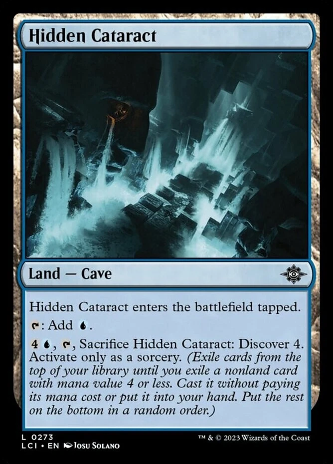 x1 Hidden Cataract - Lost Caverns of Ixalan - NM - MTG - Image 1 of 1