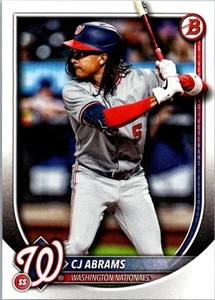 2025 Bowman #49 CJ Abrams - Picture 1 of 2