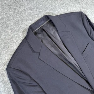 J Crew Ludlow Blazer Mens 40S Navy Blue Super 120s Wool Loro Piana Italy Jacket - Picture 1 of 13