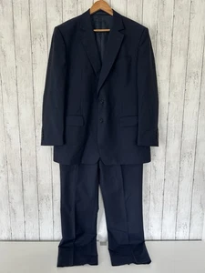 Chester Barrie Men’s Navy Suit 44R Wool Savile Row Blazer & 36R Trousers Set - Picture 1 of 22