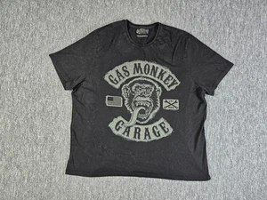 Vintage Gas Monkey Garage T‑Shirt Men’s M Black Car Shop Logo Auto Racing Tee - Picture 1 of 8