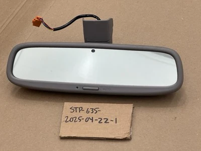 NO COMPASS 1998-2005 Lexus GS300 GS400 GS430 OEM Rear View Mirror Gray - Image 1 of 4