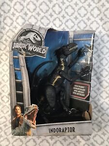 Jurassic World Indoraptor 10” Dinosaur Figure Sealed Free Shipping Box Wear