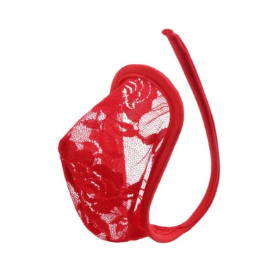 Men's Sexy Lingerie Pouch Bikini Brief C-string Invisible Thong Underwear Panty✔ - Image 1 of 4