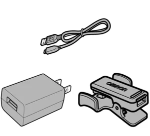 OMRON HCR-6900T-M Wearable Sphygmomanometer charger set (charger, clip, cable)JP - Picture 1 of 4
