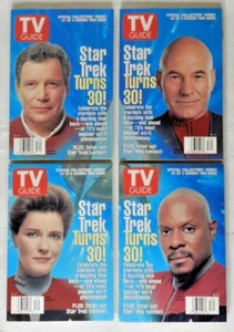 TV Guides Star Trek Turns 30 Komplettsatz 4 Ausgaben Top Zustand 1996 - Bild 1 von 3
