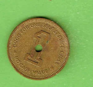 #D248.  CARLOVERS CAR WASH TOKEN - Bild 1 von 2