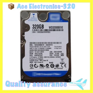 New WD 320GB 5400RPM WD3200BEVE PATA/IDE/EIDE 2.5" Laptop HDD - Picture 1 of 5