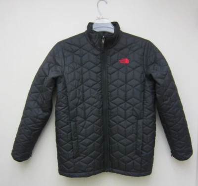 North Face Boys Quilted Black Jacket Size XL 18/20 - Image 1 of 4