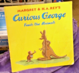 Curious George Feeds the Animals , Rey, H. A. FREE SHIPPING PB 1998 - Picture 1 of 1