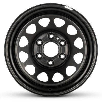 Genuine OEM Take-Off Wheel For 2023-2025 GMC Sierra 1500 17" Black Steel Rim - Image 1 of 4