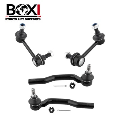 4x Front Sway Bar Links Outer Tie Rods for 2007 2008 2009 2010 - 2014 Mazda CX-9 - Image 1 of 4
