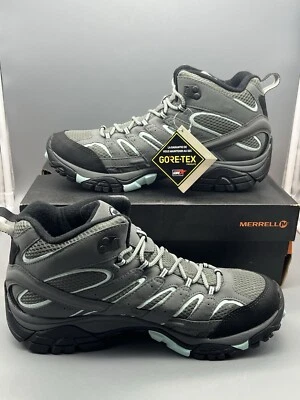 Merrell Moab 2 Mid Gore-tex GTX Women’s 12 Hiking Boots Grey Sedona Sage NWT NWB - Image 1 of 4