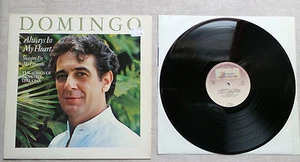 DISQUE VINYLE 33T LP MUSIQUE / PLACIDO DOMINGO "ALWAY IN MY HEART" 1984 HOLLAND - Imagen 1 de 1