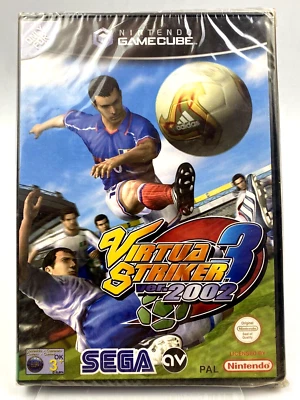 Gamecube Virtua Striker 3 Ver. 2002 , (2002) UK Pal, Factory Sealed, **Flawed** - Image 1 of 4
