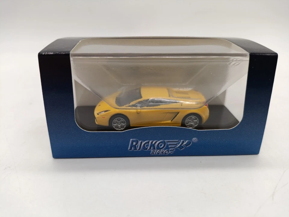 Lamborghini Gallardo yellow 38302 1/87 H0 RICKO Brekina Busch §§ - Immagine 1 di 4