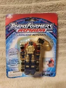 OPTIMUS PRIME Transformers Armada Flashlight Keychain Keyring Basic Fun Retired - Picture 1 of 8