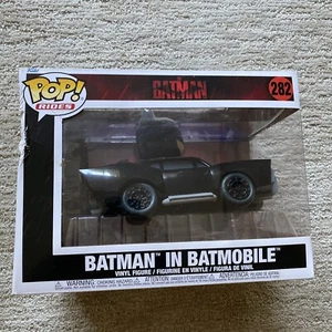 Funko POP! Ride: The Batman - BATMAN en BATMÓVIL #282 NUEVO look - Imagen 1 de 9