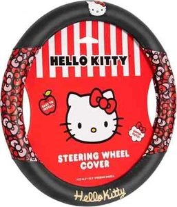 Cubierta de volante oficial Sanrio Hello Kitty - Se adapta a 14,5 a 15,5 - Imagen 1 de 1