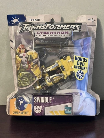 Transformers: Cybertron SWINDLE New & Factory Sealed 2005 Cover