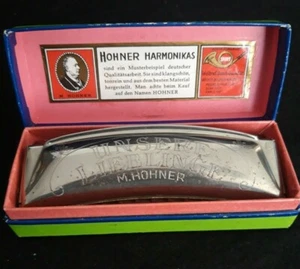 caja original coleccionable M.Hohner armónica - Imagen 1 de 5