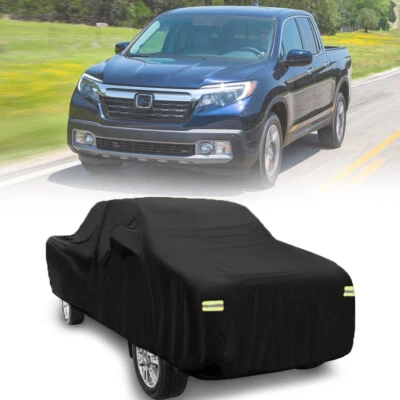 Cubierta de camioneta pickup auto exterior impermeable lluvia hijo polvo UV para Honda Ridgeline Foto 1 de 4