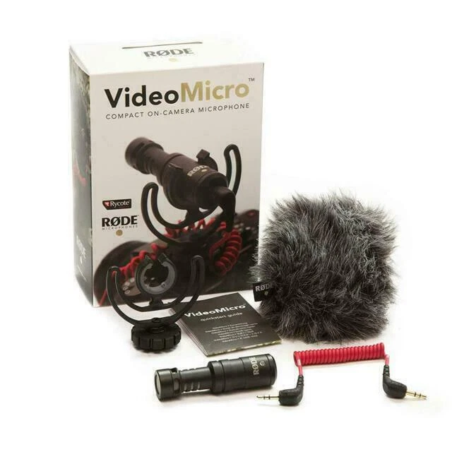 Rode VideoMicro Compact On Camera Microphone