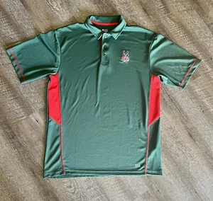 NBA TX3 Cool Vintage Retro Milwaukee Bucks Logo Adult Medium Polo - Picture 1 of 9