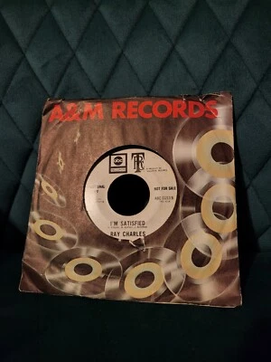 Ray Charles – Let Me Love You / I'm Satisfied, 45 RPM VG+, Promotional Copy, ABC - Image 1 of 4